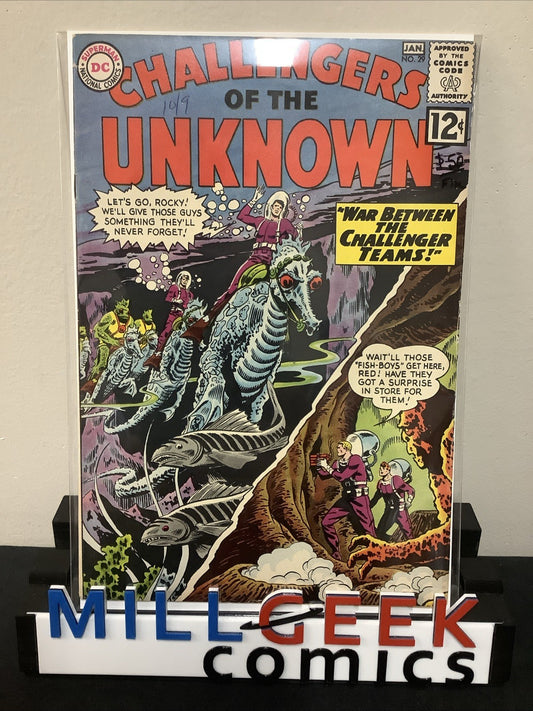 Challengers of the Unknown #29 (DC Comics December 1962-January 1963) Fine (6.0)