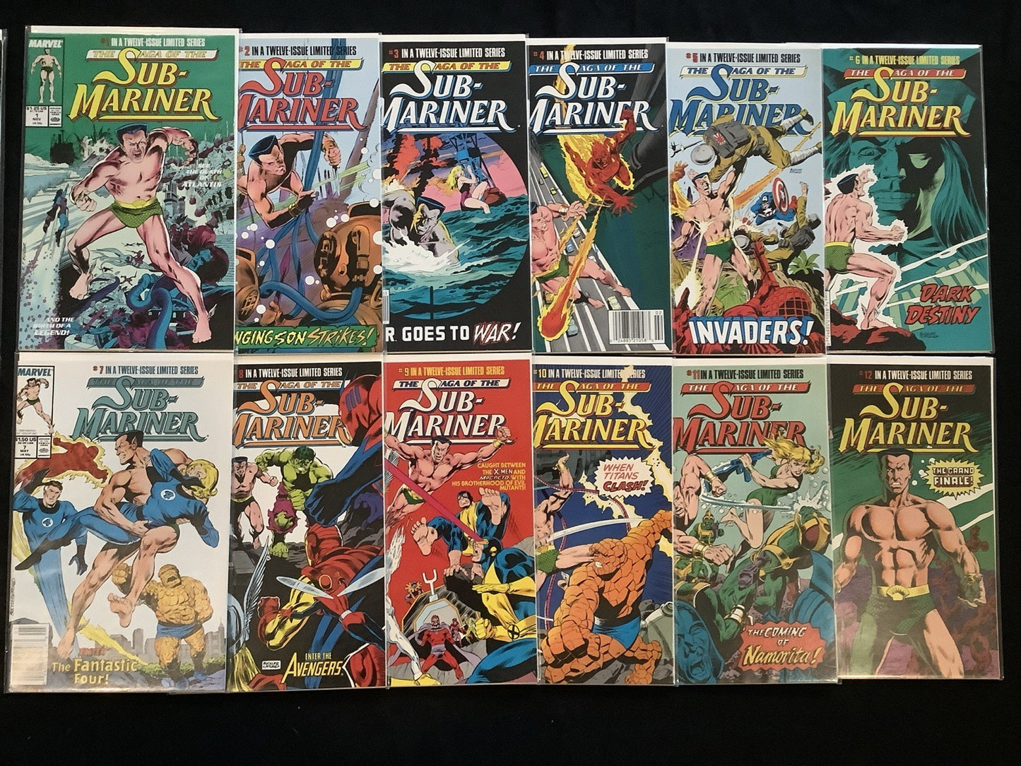Sub-Mariner Comic Bundle: See Photos & Description For Details, 16 Comics Total