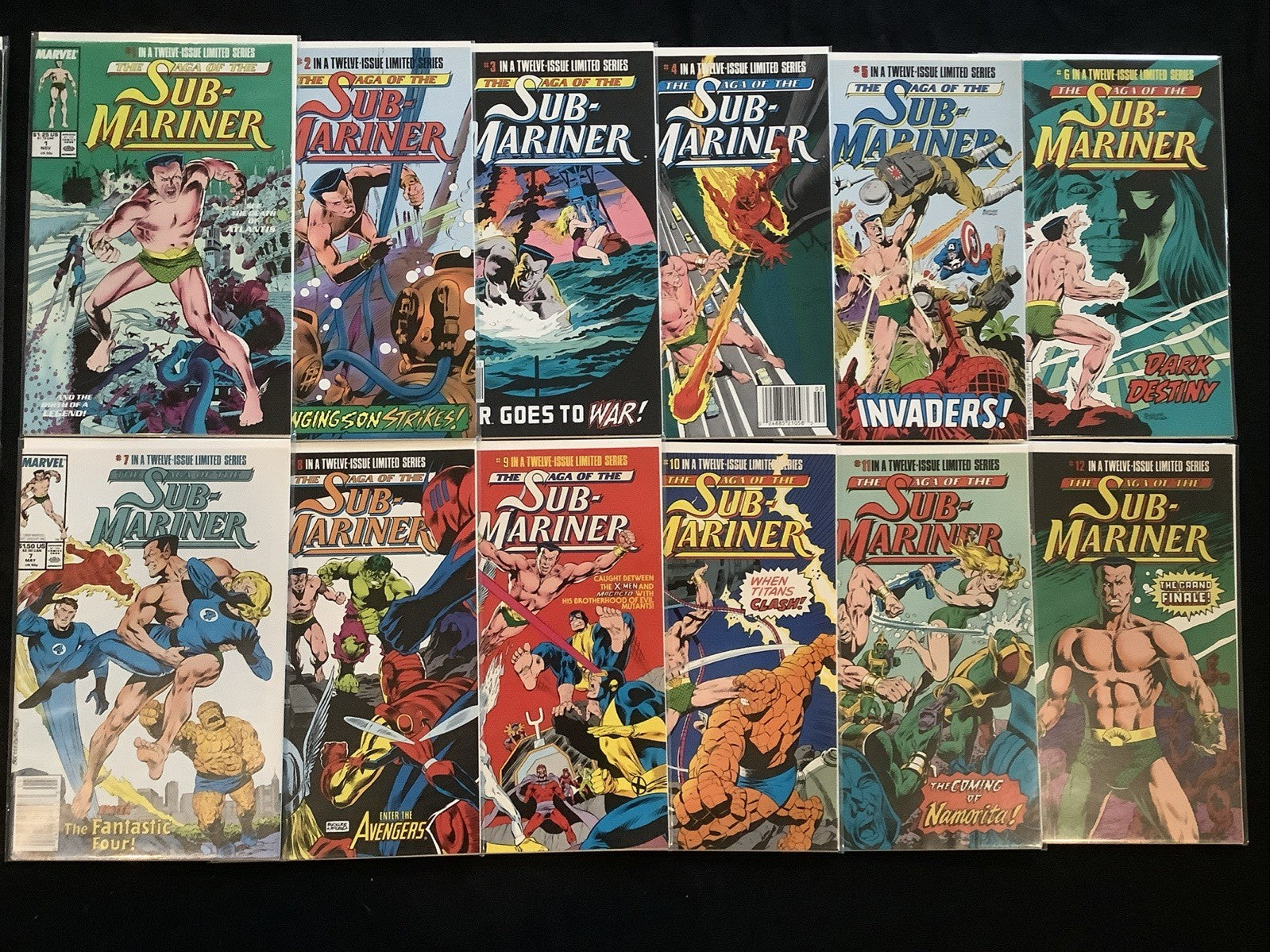 Sub-Mariner Comic Bundle: See Photos & Description For Details, 16 Comics Total