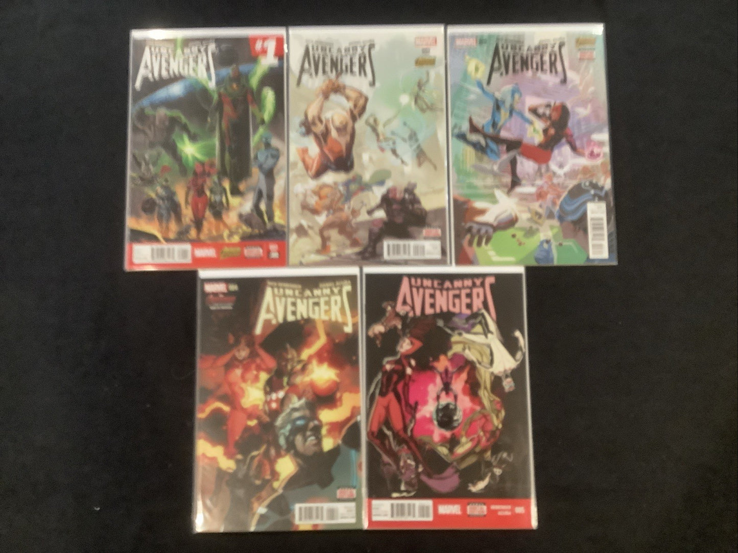 Uncanny Avengers Bundle: Vol.1 #1-25 + Annual #1 & Vol.2 #1-5 , 31 Comics Total