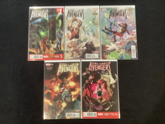 Uncanny Avengers Bundle: Vol.1 #1-25 + Annual #1 & Vol.2 #1-5 , 31 Comics Total