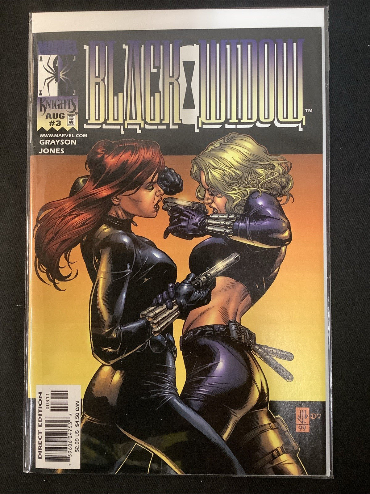 Black Widow #1-3 Complete Comic Set, Grayson/Jones, 1st App Yelena Belova