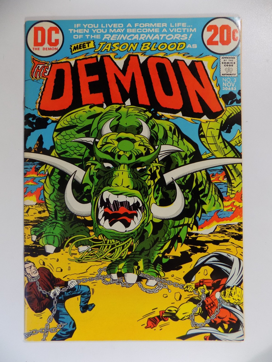 Demon #3 DC Comic November 1972 Very Fine+