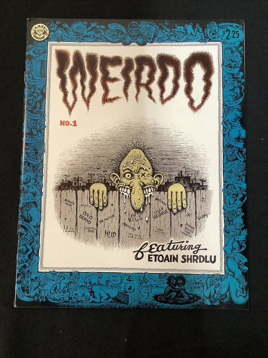 Weirdo #1 (1981) NM- (9.2) First Print, Only 10,000 Made, Last Gasp