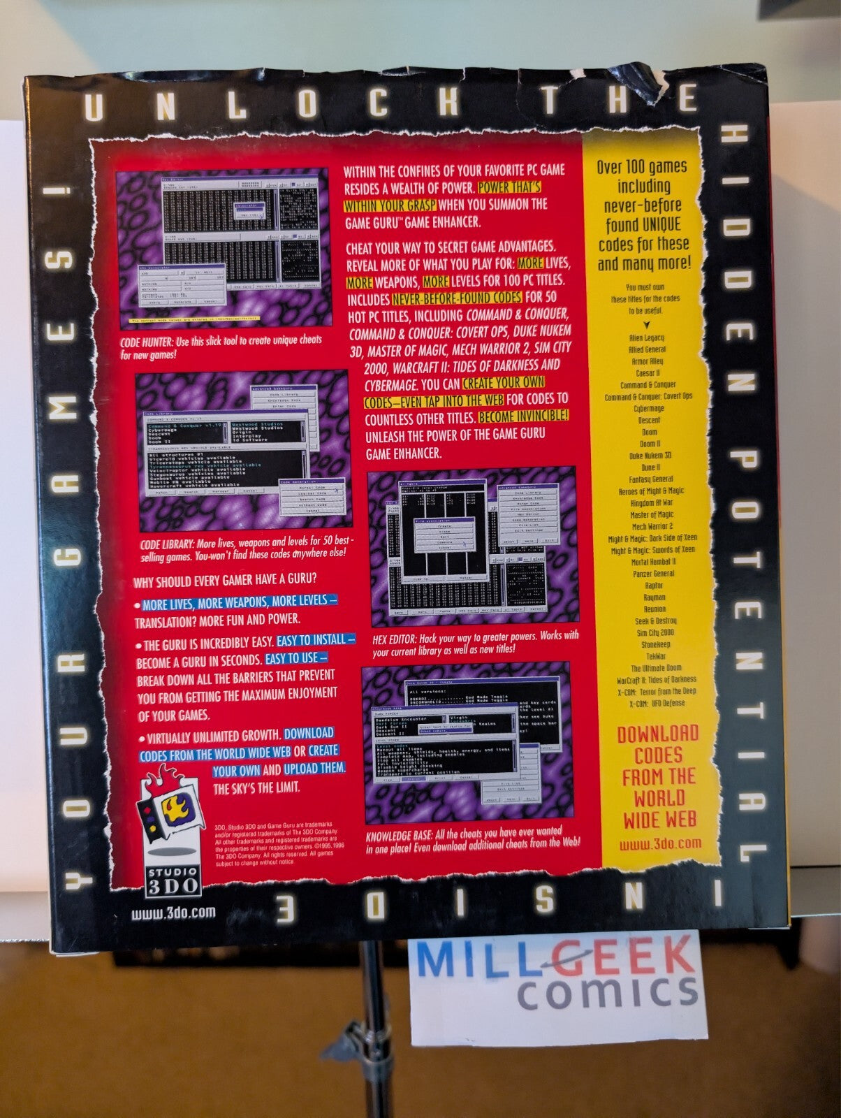 Game Guru Game Enhancer, PC 3.5" Disk, Complete Big Box -JD