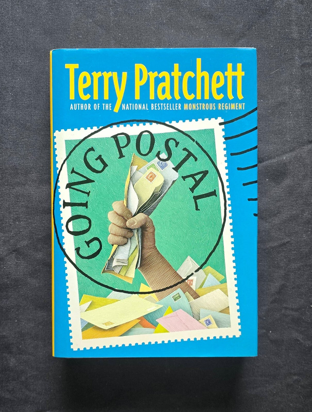 Going Postal : A Novel of Discworld by Terry Pratchett (2004, Hardcover) JD