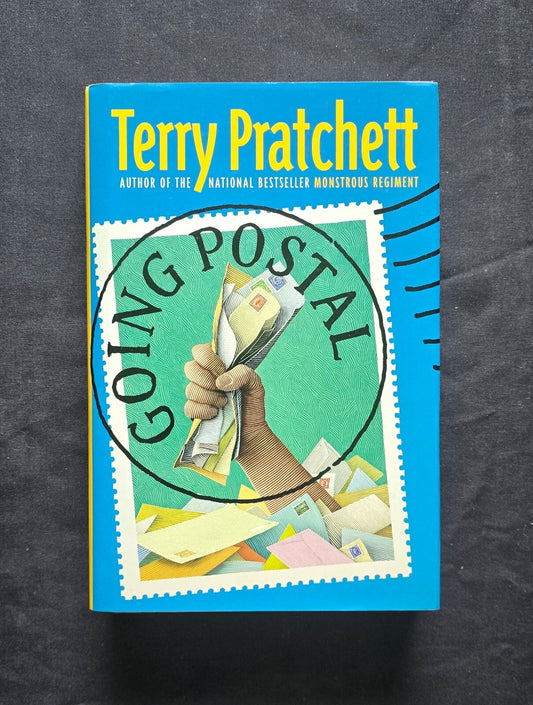 Going Postal : A Novel of Discworld by Terry Pratchett (2004, Hardcover) JD