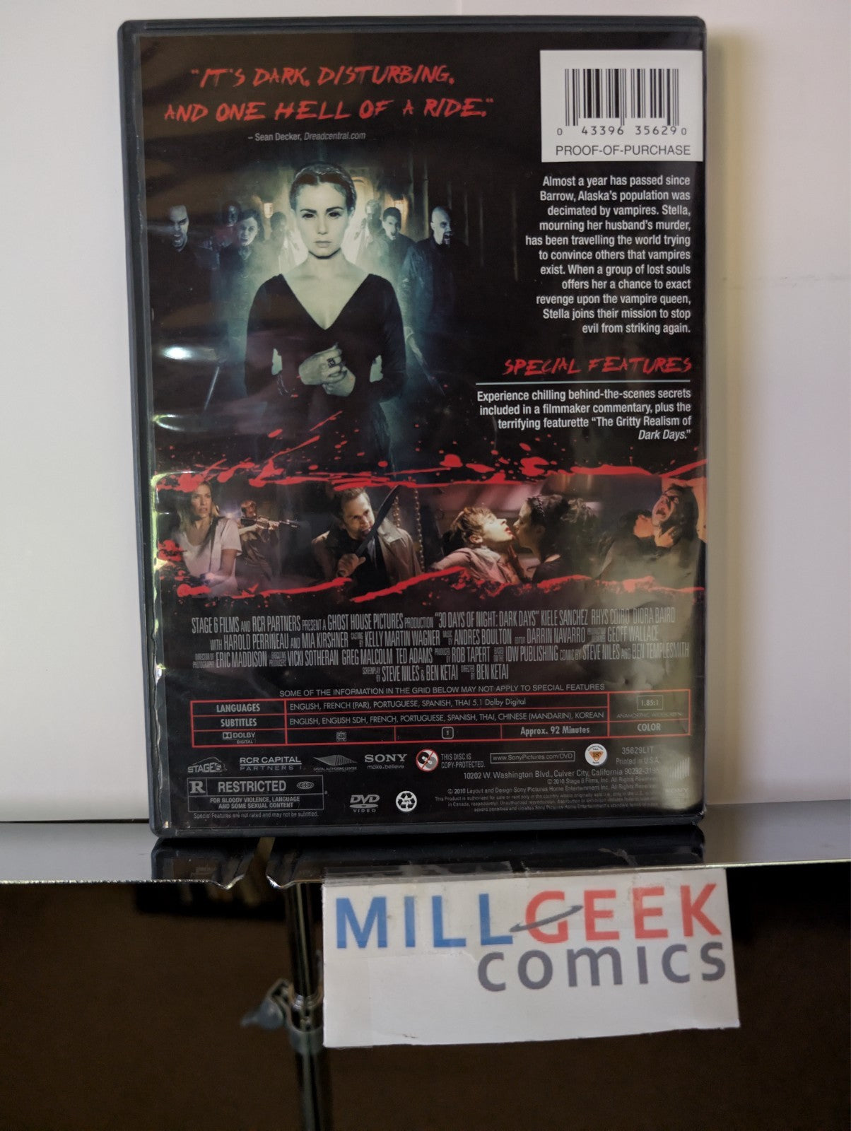 30 Days of Night: Dark Days & Innocent Blood, 2 Movie Set (DVD) Like New -JD