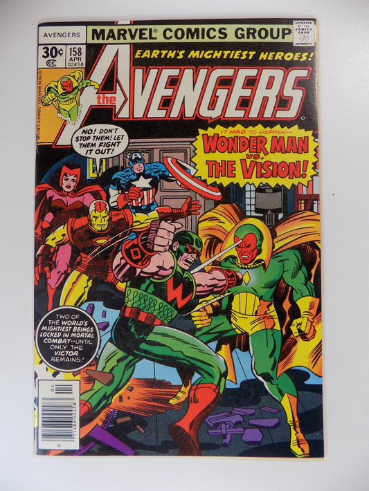 Avengers #158 Marvel Comic April 1977 Very Fine/Near Mint