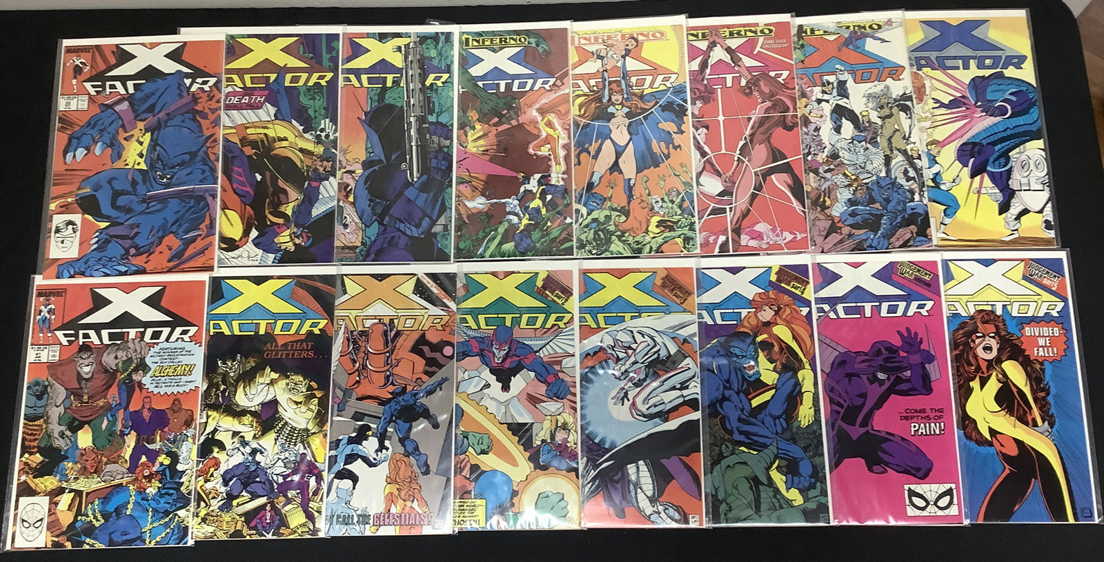 X-Factor #1-81 Comic Lot, 1st App Apocalypse And The 4 Horsemen, Archangel, 1986