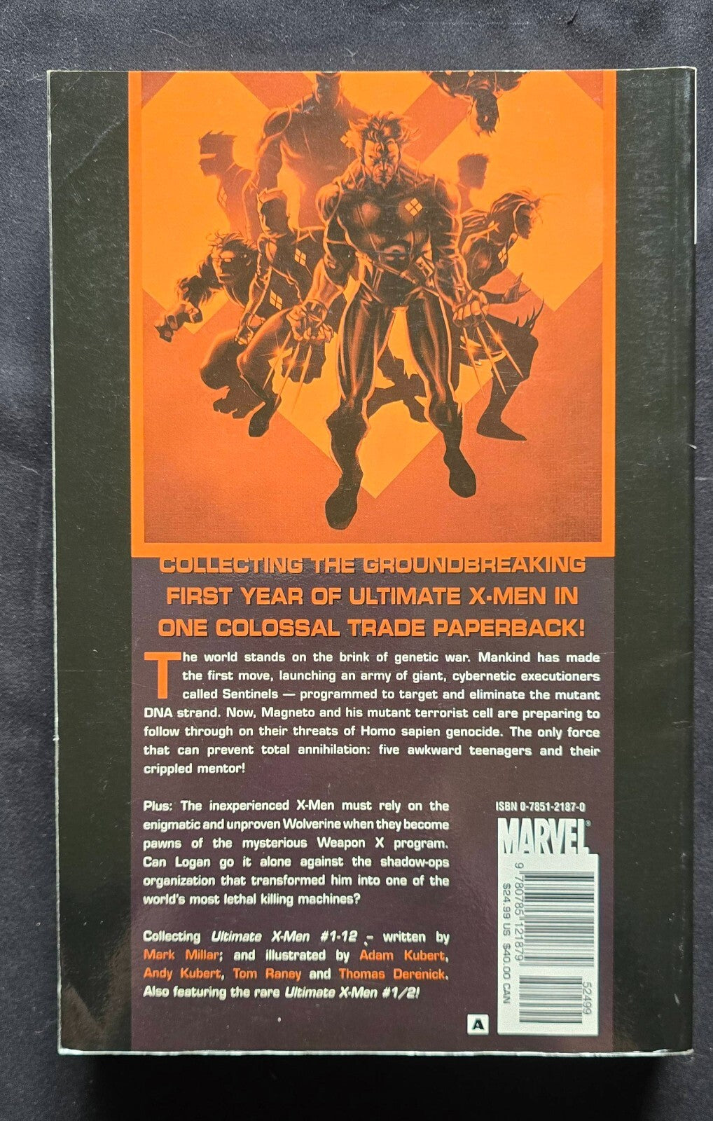 Ultimate X-Men Ultimate Collection Books 1&2 (1st Printings, 2006-2007)