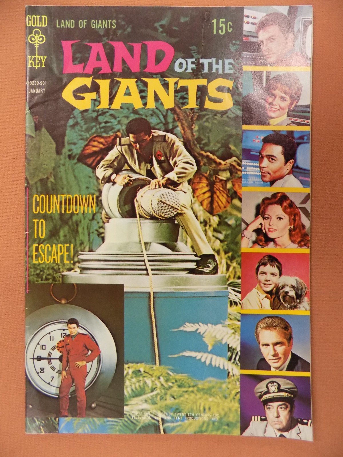 Land of the Giants #1 -5 Gold Key VF or Better