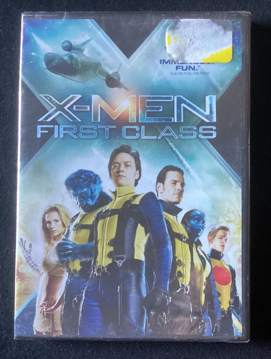 NEW SEALED X-Men First Class (DVD, 2011) James McAvoy & Michael Fassbender -PS
