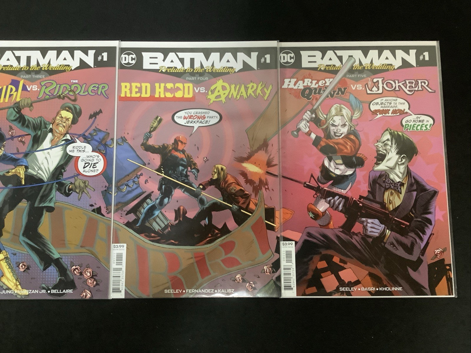 BATMAN Prelude To The Wedding One-shots Complete Comic Set, Connecting Covers
