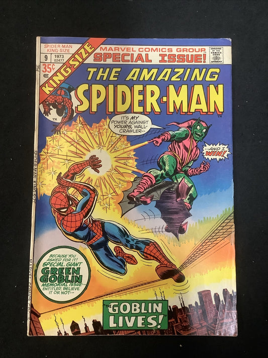 Amazing Spider-Man King-Size #9 (1973) F/VF (7.0) Stan Lee/John Romita Sr.