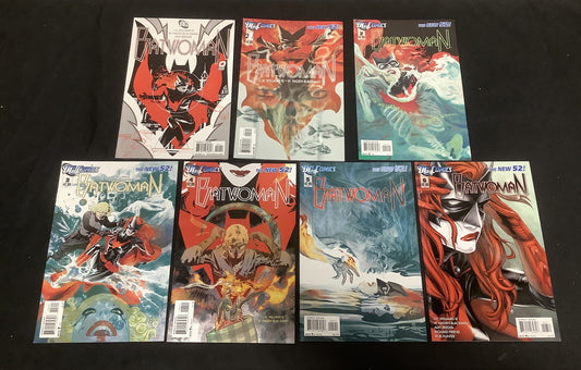 Batwoman #0 (pre New 52) + #1-6 Comic Lot, DC Comics, 2011, 1st App La Llorna