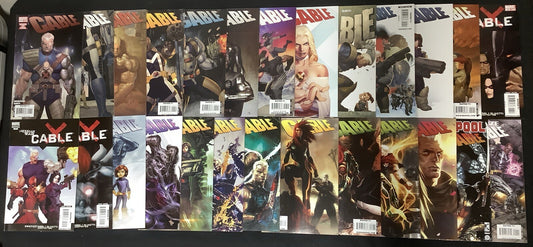 Cable #1-25 + Giant-Size #1 Comic Lot, 1st App Hope Summers (Adult), Olivetti