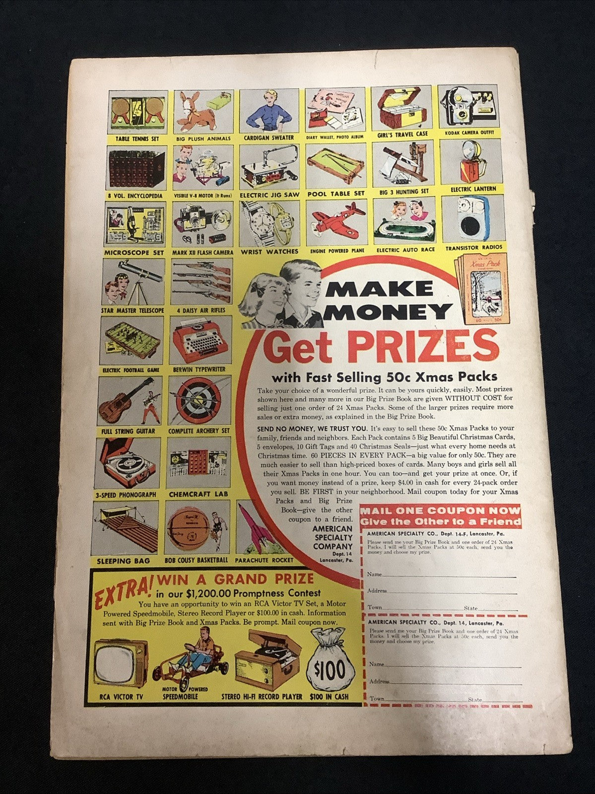 Rip Hunter...Time Master #5 (DC Comics Nov-Dec 1961) VG+ (4.5) See Graders Notes