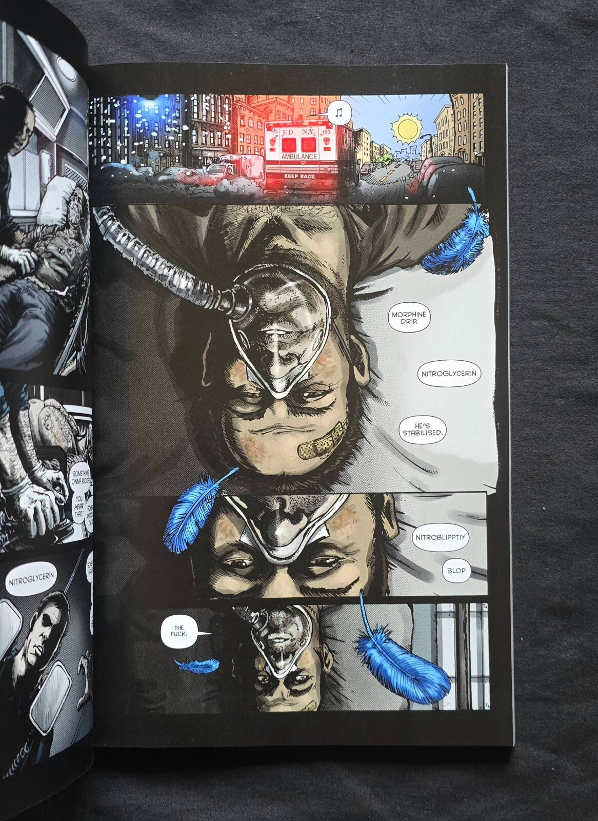 HAPPY! By Grant Morrison & Darick Robertson (1st Printing, 2013)