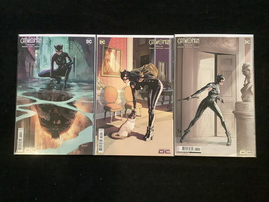 Catwoman Tirso Cons Variant Set, Catwoman (2018) #58-60, DC Comics