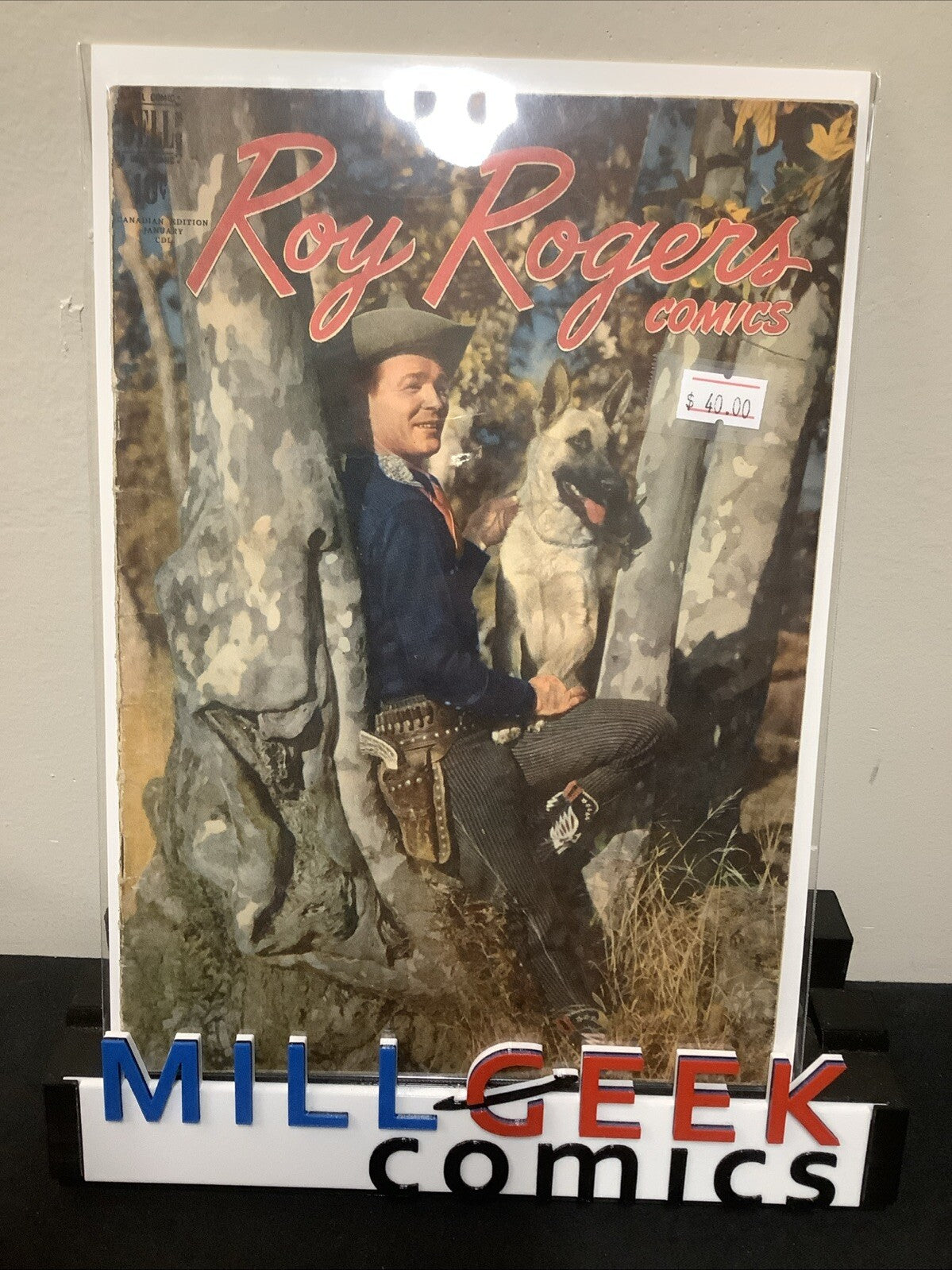 Roy Rogers Comics #13 (1949) 4.5 (VG+) 3 Inner Wraps Detached Lower Staple