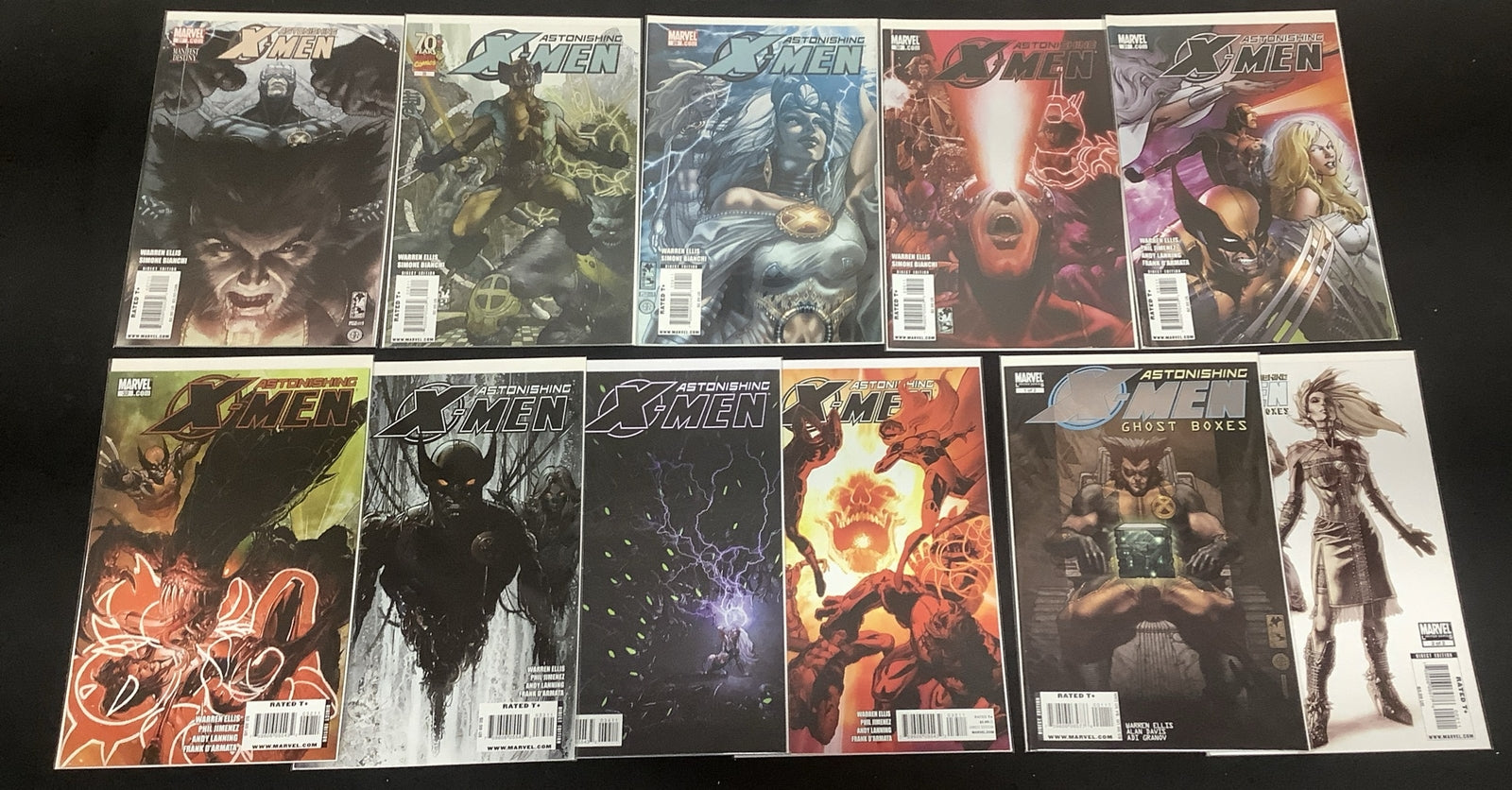 Astonishing X-Men Bundle: #27-35 + Ghost Boxes #1-2, Marvel, Warren Ellis