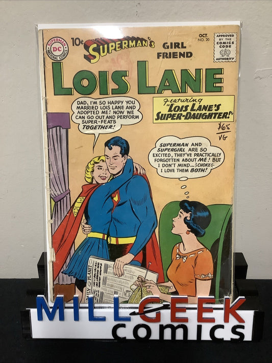 Superman's Girl Friend, Lois Lane #20 (DC Comics 1960) VG (4.0) 3 Added Staples