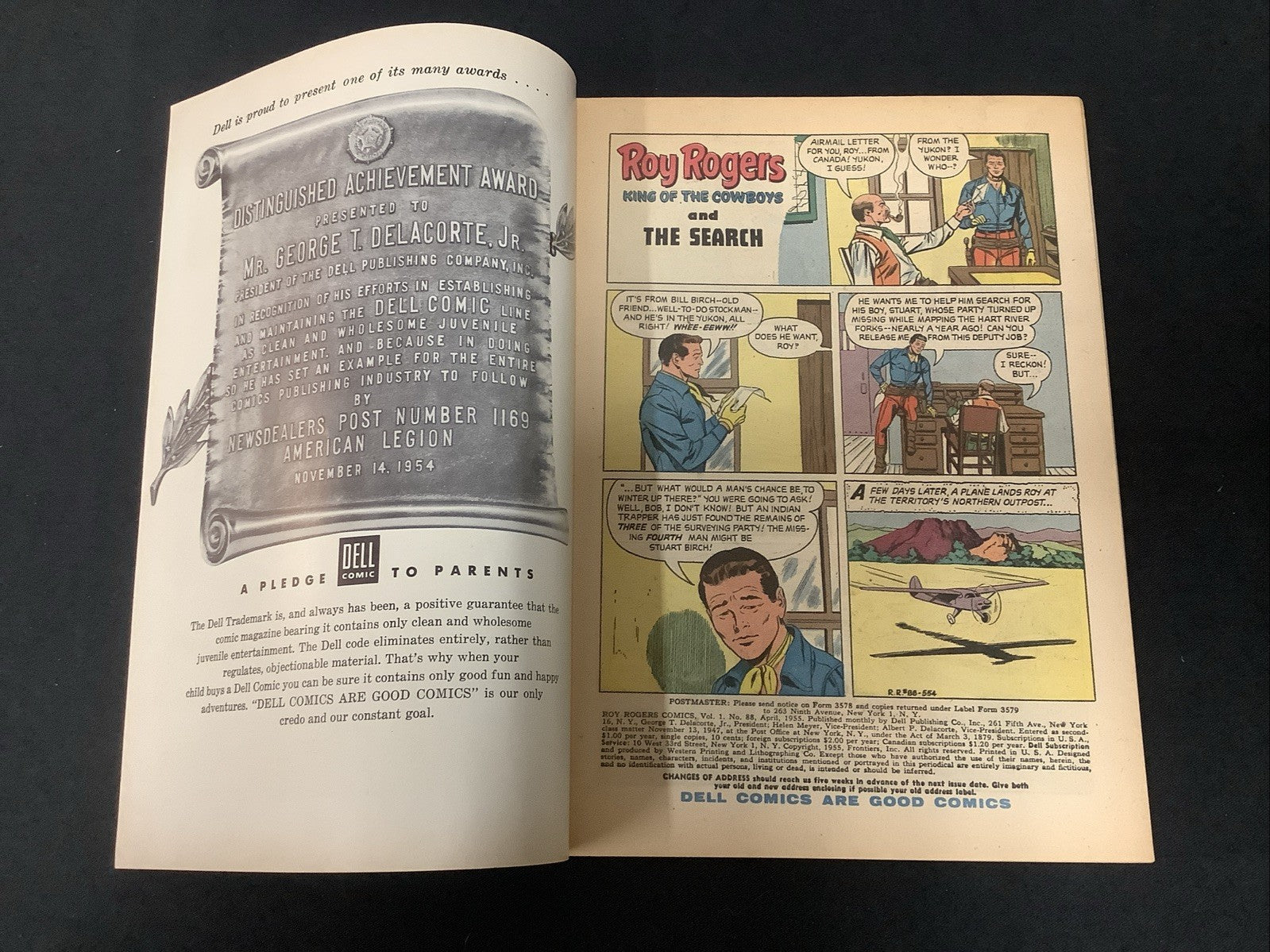 Roy Rogers Comics #88 (Dell Comics April 1955) VF+ (8.5) John Buscema