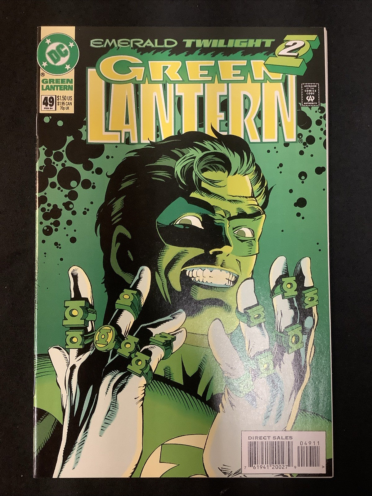 Green Lantern #48-51 Comic Set, Ron Marz Signed! 1st App Kyle Rayner, Parallax