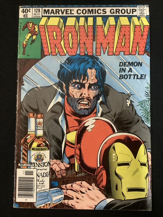 Iron Man #127-131 Comic Lot, Bob Layton/David Michelinie, “Demon In A Bottle”