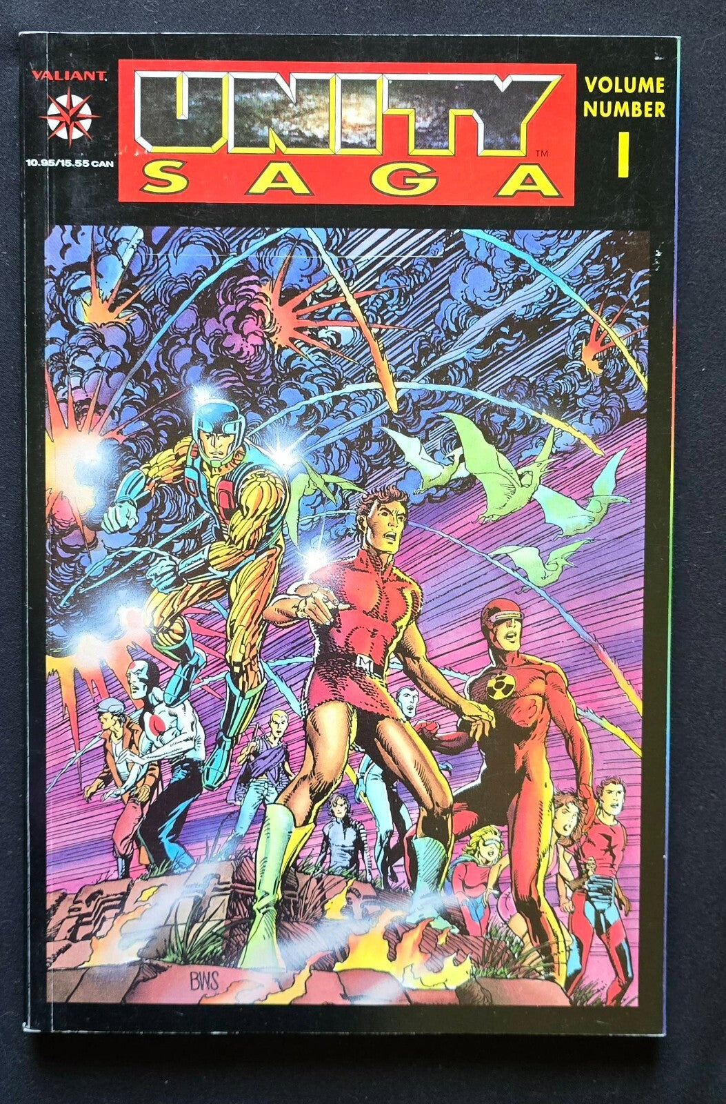 Unity Saga Volumes 1 & 2 - Scarce TPB! 1st Print (Valiant, 1994)