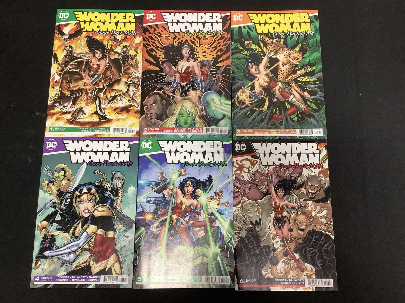 Wonder Woman Come Back To Me #1-6 DC Comic Set