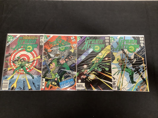 Green Arrow #1-4 comic set (1983 vol.1) first solo title