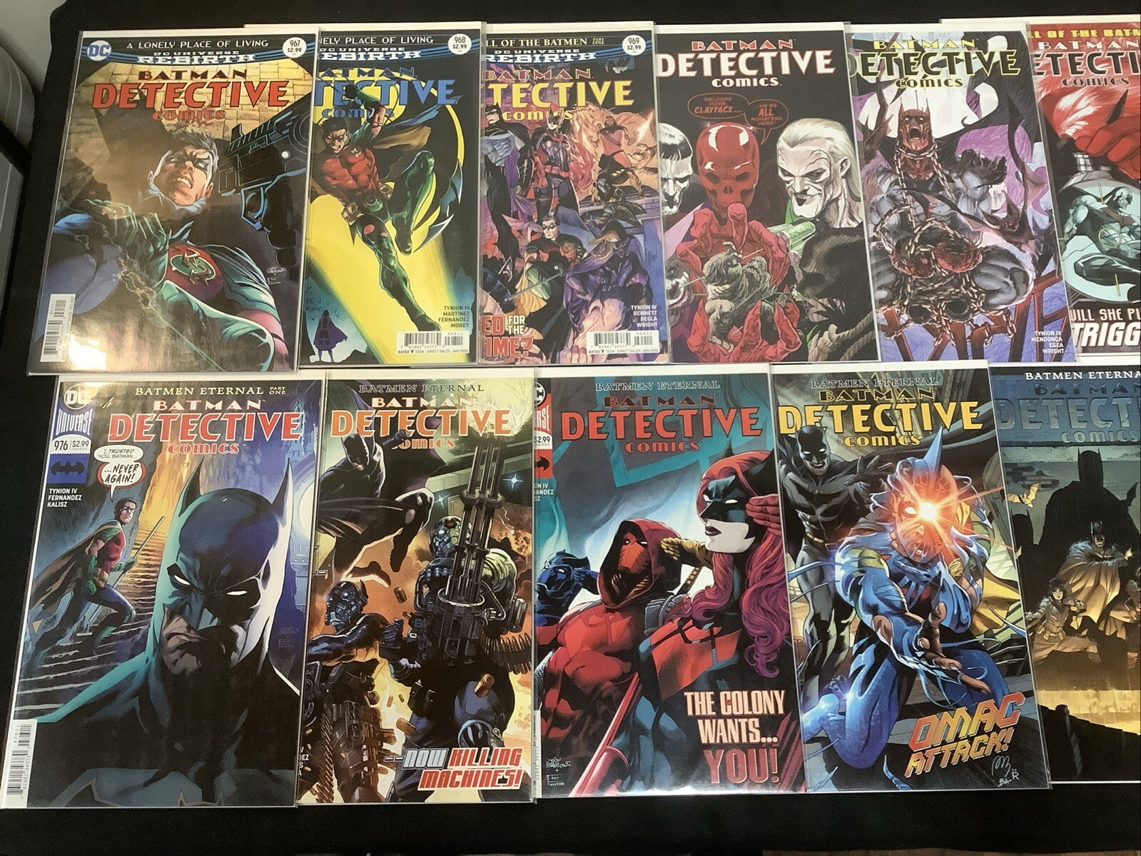 Detective Comics #967-1042 Comic Lot, DC, 1st Arkham Knight Main Continuity