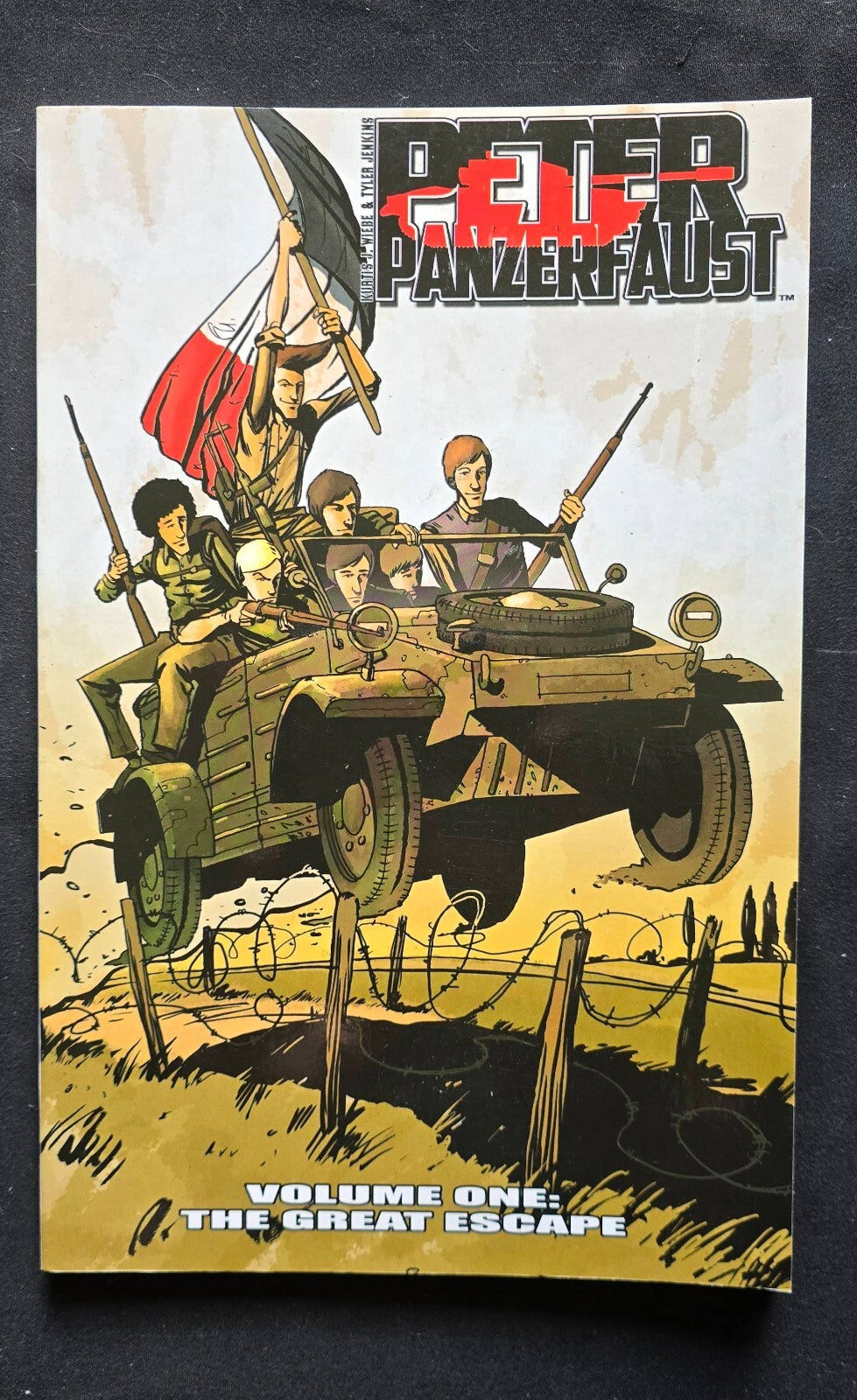 Peter Panzerfaust Lot Vol. 1-3 - Wiebe/Jenkins (SIGNED and Sketched, 2013-2014)