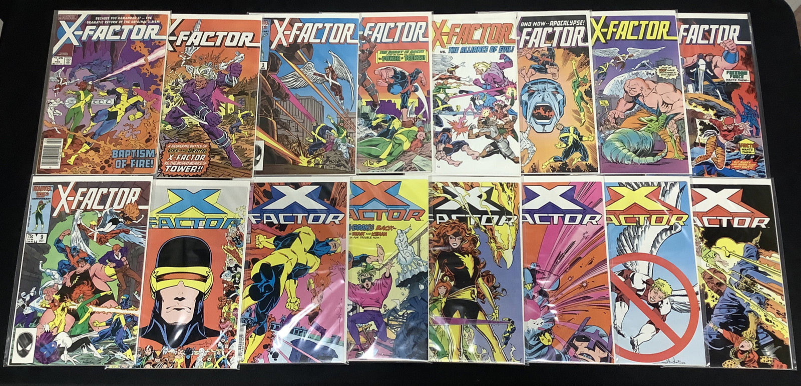 X-Factor #1-81 Comic Lot, 1st App Apocalypse And The 4 Horsemen, Archangel, 1986