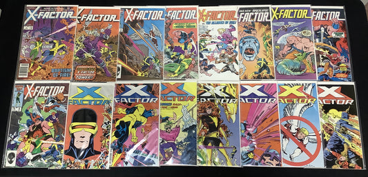 X-Factor #1-81 Comic Lot, 1st App Apocalypse And The 4 Horsemen, Archangel, 1986