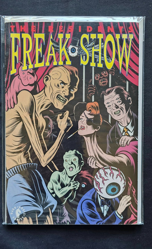 The Residents: Freak Show (1st Print 1992 - Dark Horse Comics) Burns, McKean!