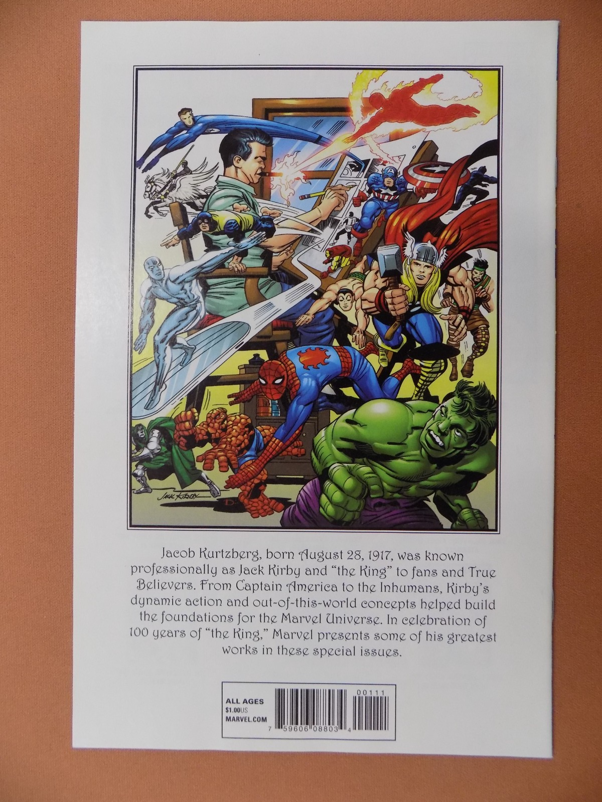 Marvel True Believers Celebrating Kirby 100th Lot of 6 Issues