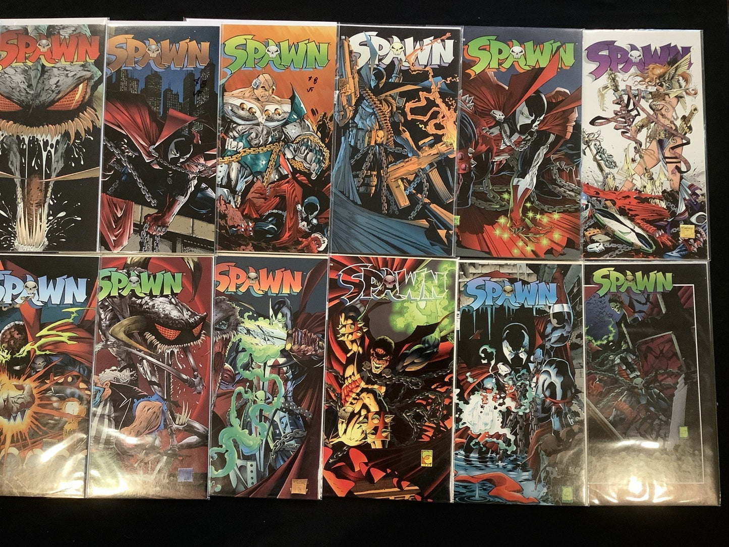 Spawn #1-18 Comic Lot, Image, 1st App Spawn & Angela, McFarlane, Marvel Rivals