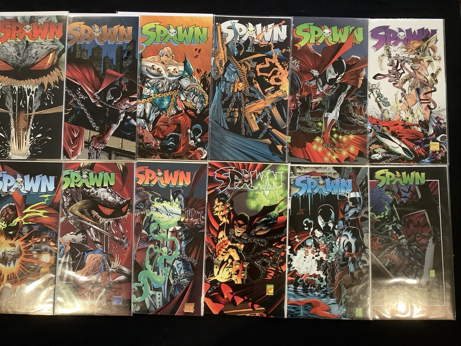 Spawn #1-18 Comic Lot, Image, 1st App Spawn & Angela, McFarlane, Marvel Rivals