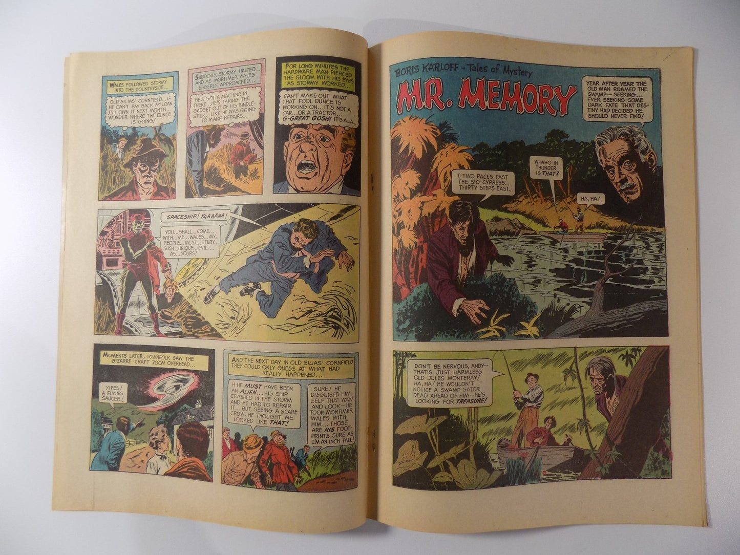 Boris Karloff #12 Gold Key Comic December 1965 Very Fine