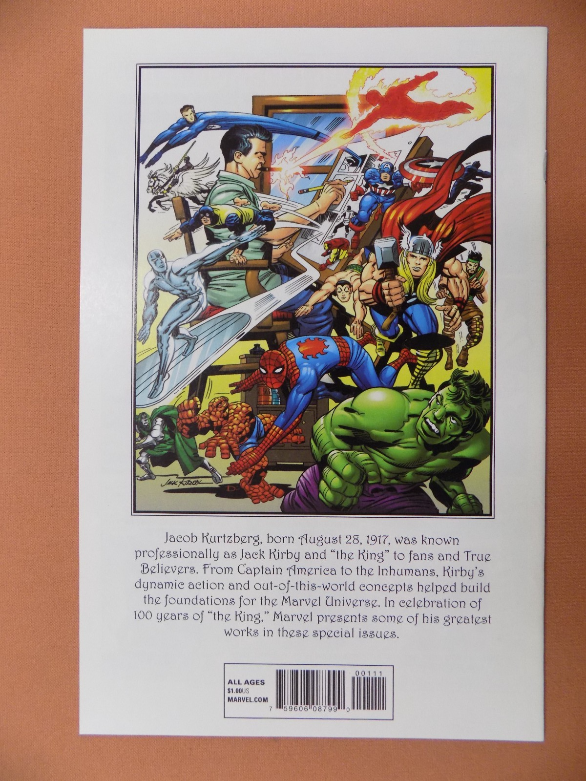 Marvel True Believers Celebrating Kirby 100th Lot of 6 Issues