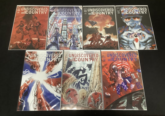 Undiscovered Country #20-26 Comic Lot, Image, Scott Snyder/Giuseppe Camuncoli