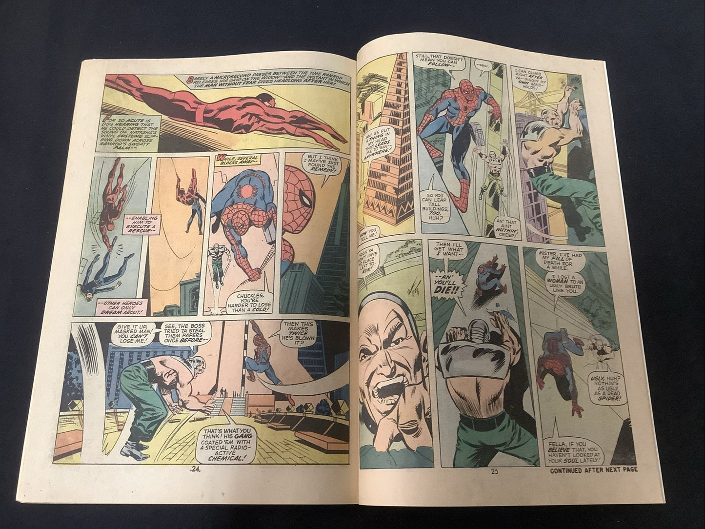 Daredevil #103 (Marvel Comics September 1973) VF+ (8.5) Spider-Man Team-Up