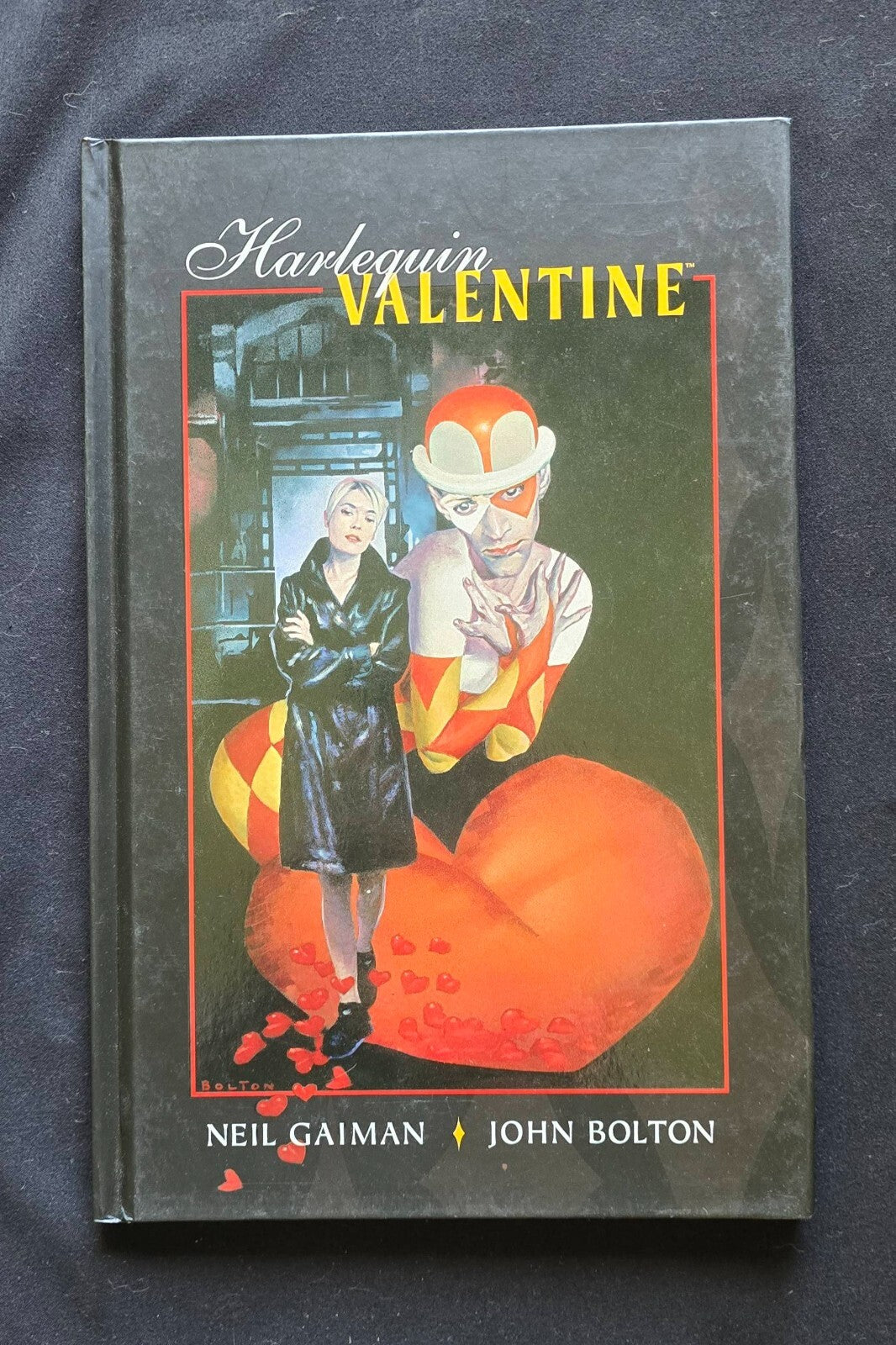 Harlequin Valentine - Hardcover By Neil Gaiman & John Bolton 1st Ed (Nov 2001)