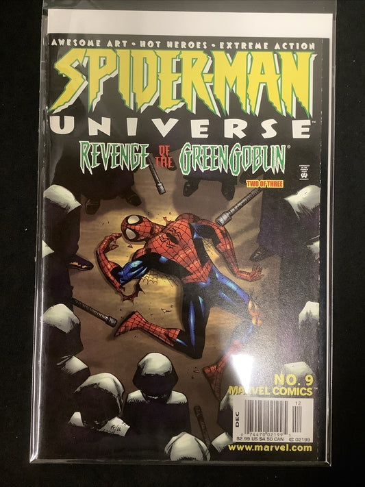 Spider-Man Universe #8-10 Comic Lot, Newsstands!!! Revenge of the Green Goblin