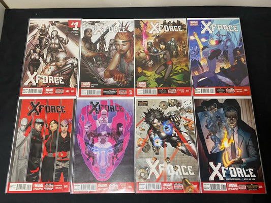 X-Force (2014-2015) #1-15 comic lot Marvel