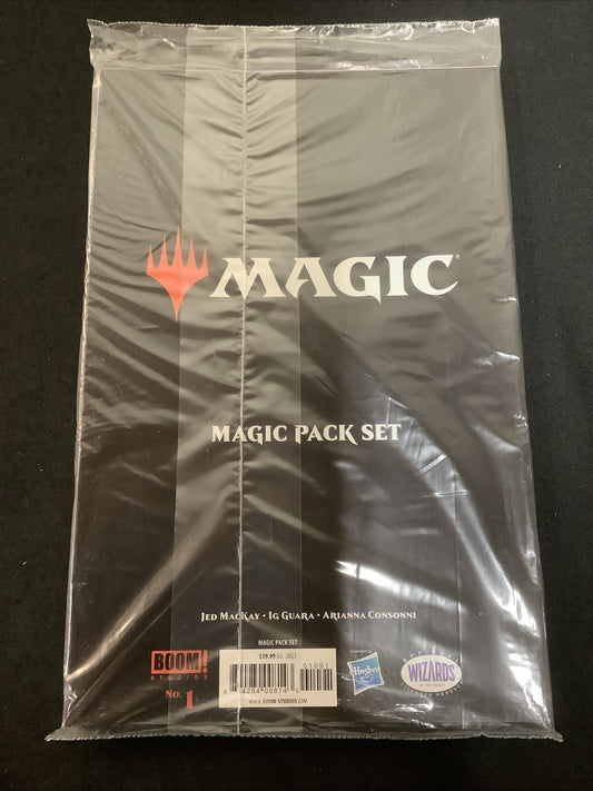 Magic The Gathering #1 Comic Pack Set, Boom! Studios, Polybagged, Jed Mackay