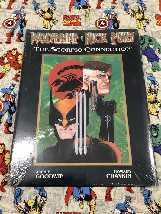 Wolverine and Nick Fury The Scorpio Connection Hardcover SEALED, Goodwin/Chaykin